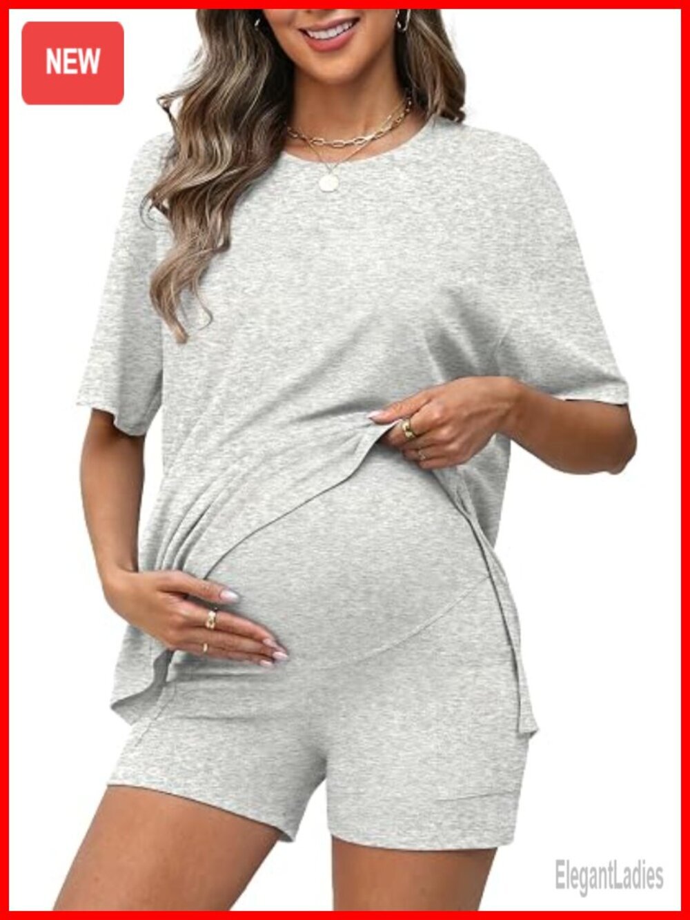 2 Piece Short Set Lounge Set with Pockets Casual Summer Outfit
